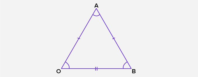 isosceles and right triangle