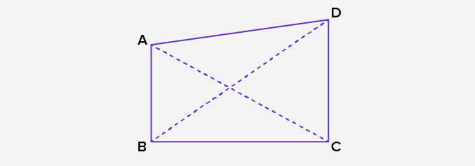 Letter m incorporated with rhombus shape