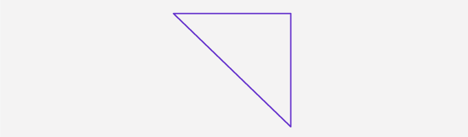 Tracing triangle shape broken line element for... - Stock Illustration  [96437583] - PIXTA