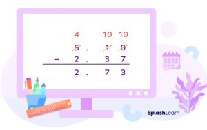 What is Subtracting Decimals? Definition, Rules, Examples, Facts