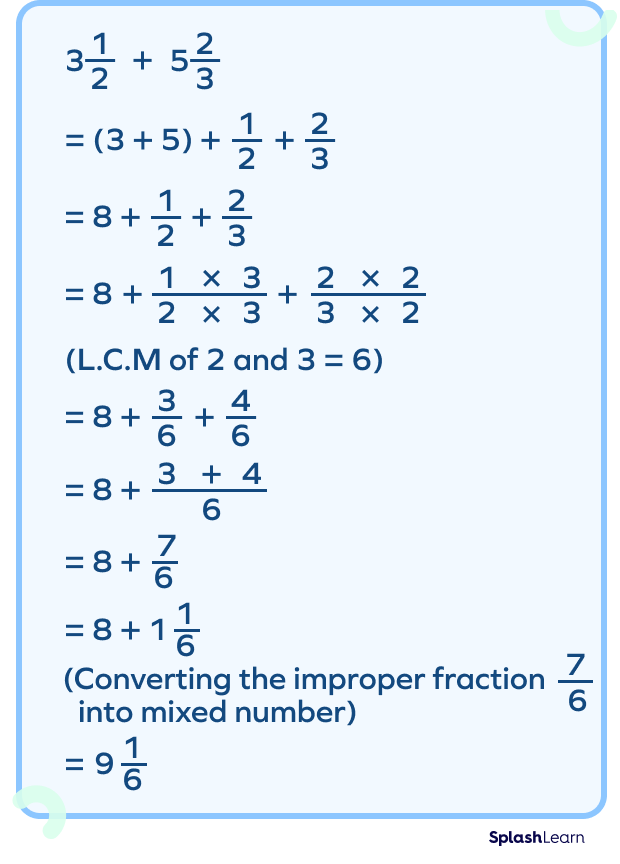 MIXED FRACTION, HOW TO TRANSFORM FRACTION INTO MIXED NUMBER and MIXED  NUMBER in FRACTION