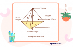 Surface Area Of Triangular Pyramid Formula: Definition, Facts