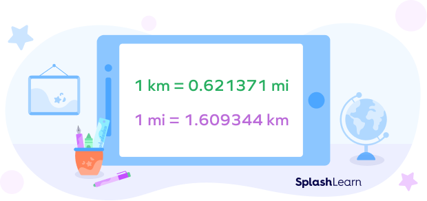 Kilometers To Miles Conversion km To Mi Formula Steps