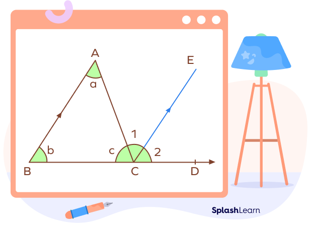 Exterior Angle Theorem Definition Proof Examples Facts FAQs