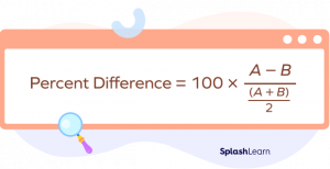 How to Calculate Percent Difference - Definition, Examples